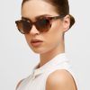 Braune runde Sonnenbrille 0Ra5285U für Damen von Ralph Lauren