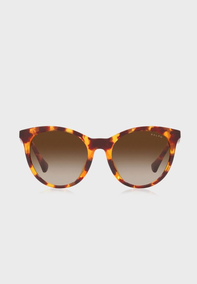 Braune runde Sonnenbrille 0Ra5294U für Damen von Ralph Lauren