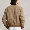 Braune Tweedjacken aus Leinenmischung von Ralph Lauren für Herren