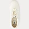 Cremefarbene Ralph Lauren Bryn High-Top-Sneakers für Damen