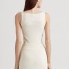 Cremefarbene Ralph Lauren Tanktops aus Baumwollmischung für Damen