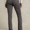 Dunkelgraue Ralph Lauren Leggings aus Stretch-Wollmischung für Damen