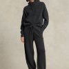 Dunkelgraue Schlupfhose aus Kaschmir von Ralph Lauren für Damen