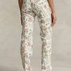 Flower Damen Ralph Lauren Jenn Flare Jeans mit Blumendruck