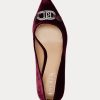 Fuchsia Ralph Lauren Amory Samt-Pumps für Damen