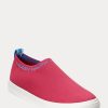 Fuchsiafarbene Slip-On-Sneakers „Jordyn“ von Ralph Lauren für Damen
