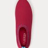 Fuchsiafarbene Slip-On-Sneakers „Jordyn“ von Ralph Lauren für Damen