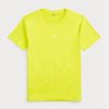 Gelbe Herren Ralph Lauren Custom Slim Fit Crewneck T-Shirts