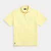 Gelbe Poloshirts aus Baumwolle und Leinen im Classic Fit von Ralph Lauren für Herren
