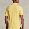 Gelbe Poloshirts aus Mesh im Slim Fit von Ralph Lauren für Herren