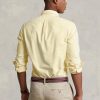 Gelbe Ralph Lauren Slim Fit Oxford-Hemden für Herren