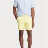 Gelbe Stretch-Chinoshorts mit gerader Passform von Ralph Lauren für Herren