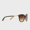 Goldene Damen-Sonnenbrille „Ralph Lauren 0RA5203 Cat-Eye“