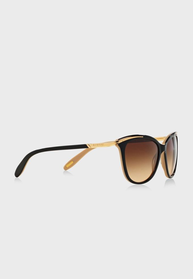Goldene Damen-Sonnenbrille „Ralph Lauren 0RA5203 Cat-Eye“