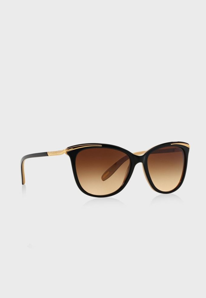 Goldene Damen-Sonnenbrille „Ralph Lauren 0RA5203 Cat-Eye“