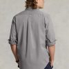 Graue Chino-Arbeitshemden im Classic Fit von Ralph Lauren für Herren