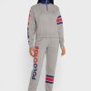 Graue Jogginghose mit Ralph Lauren-Logo für Damen