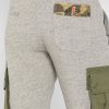 Graue Jogginghose mit Ralph Lauren-Print für Herren