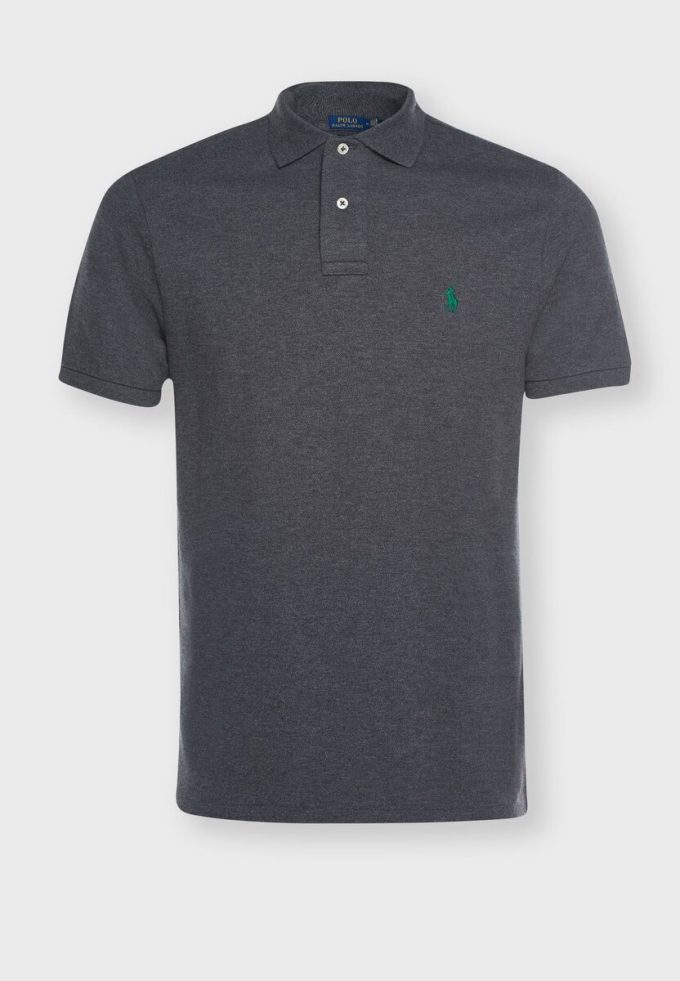 Graue Poloshirts aus Mesh von Ralph Lauren für Herren