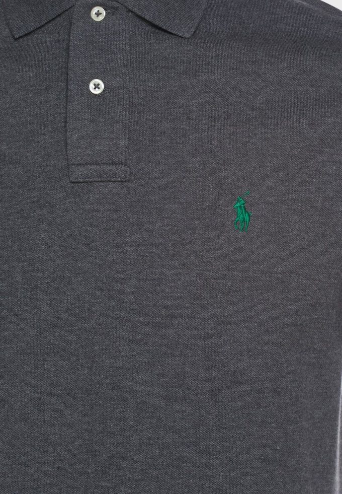 Graue Poloshirts aus Mesh von Ralph Lauren für Herren