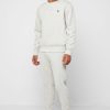 Graue Ralph Lauren Essential Jogginghose mit Bündchen für Herren