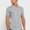 Graue Ralph Lauren Essential Poloshirts für Herren