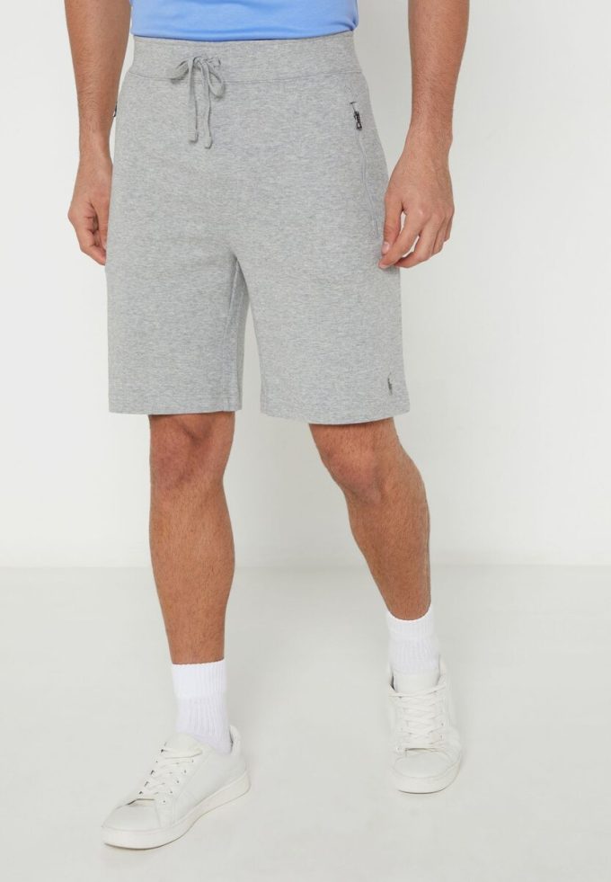 Graue Ralph Lauren Essential Shorts für Herren