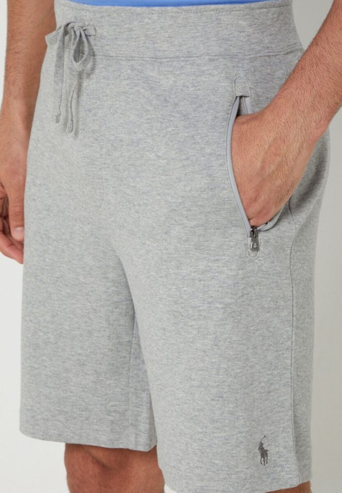 Graue Ralph Lauren Essential Shorts für Herren