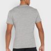 Graue Ralph Lauren Essential T-Shirts mit Rundhalsausschnitt für Herren