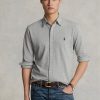 Graue Ralph Lauren Featherweight Mesh-Hemden für Herren