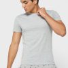 Graue Ralph Lauren T-Shirts mit Rundhalsausschnitt im 3er-Pack für Herren