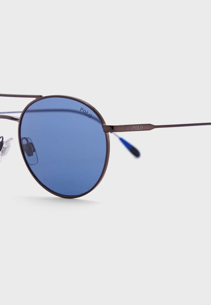 Graue runde Sonnenbrille 0Ph3136 für Herren von Ralph Lauren
