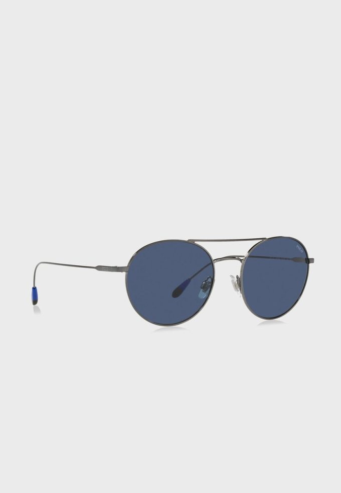 Graue runde Sonnenbrille 0Ph3136 für Herren von Ralph Lauren