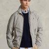 Graue, wasserabweisende Ralph Lauren-Jacken für Herren