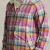 Graue Wendbare Jacken aus Madras-Twill von Ralph Lauren für Herren
