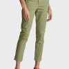 Grüne, gerade geschnittene Hose von Ralph Lauren für Damen