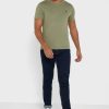 Grüne Herren Ralph Lauren Brust Logo Rundhals T-Shirts
