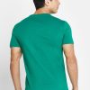 Grüne Herren Ralph Lauren Logo Rundhals T-Shirts