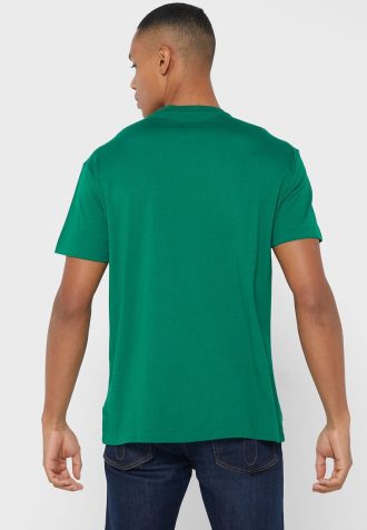 Grüne Herren Ralph Lauren Logo Rundhals T-Shirts