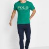 Grüne Herren Ralph Lauren Logo Rundhals T-Shirts
