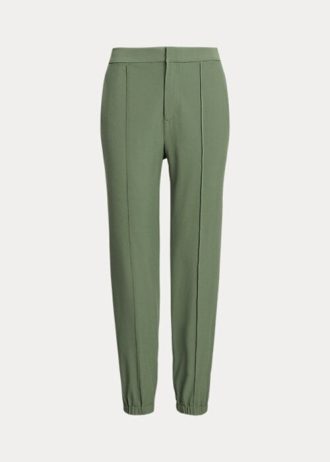 Grüne Jogginghose aus Vier-Wege-Stretch von Ralph Lauren für Damen