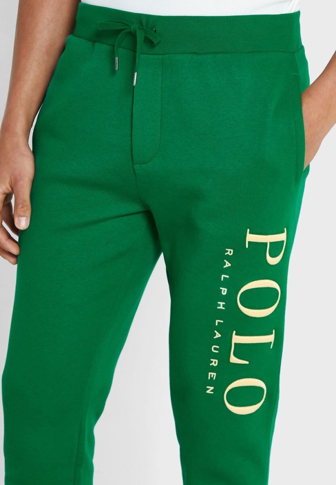 Grüne Jogginghose mit Ralph Lauren-Logo für Herren