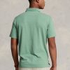Grüne Poloshirts aus Baumwolle und Leinen im Classic Fit von Ralph Lauren für Herren