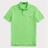 Grüne Poloshirts aus Mesh im Slim Fit von Ralph Lauren für Herren