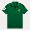 Grüne Poloshirts aus Mesh mit klassischer Passform von Ralph Lauren für Herren