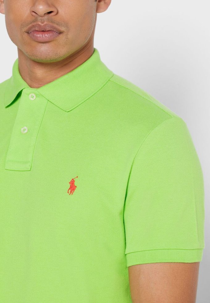 Grüne Poloshirts aus Mesh von Ralph Lauren für Herren