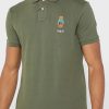 Grüne Poloshirts für Herren von Ralph Lauren im Slim Fit