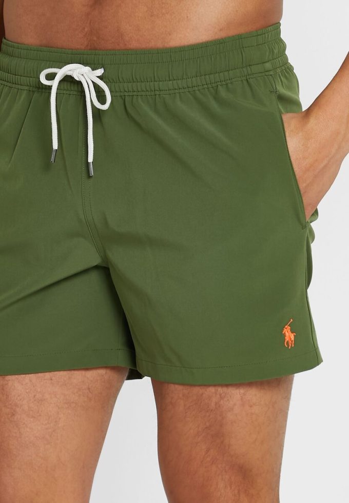 Grüne Ralph Lauren Essential Shorts für Herren