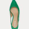 Grüne Ralph Lauren Lolah Slingback-Pumps aus Nappaleder für Damen
