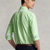 Grüne Ralph Lauren Slim Fit Oxford-Hemden für Herren